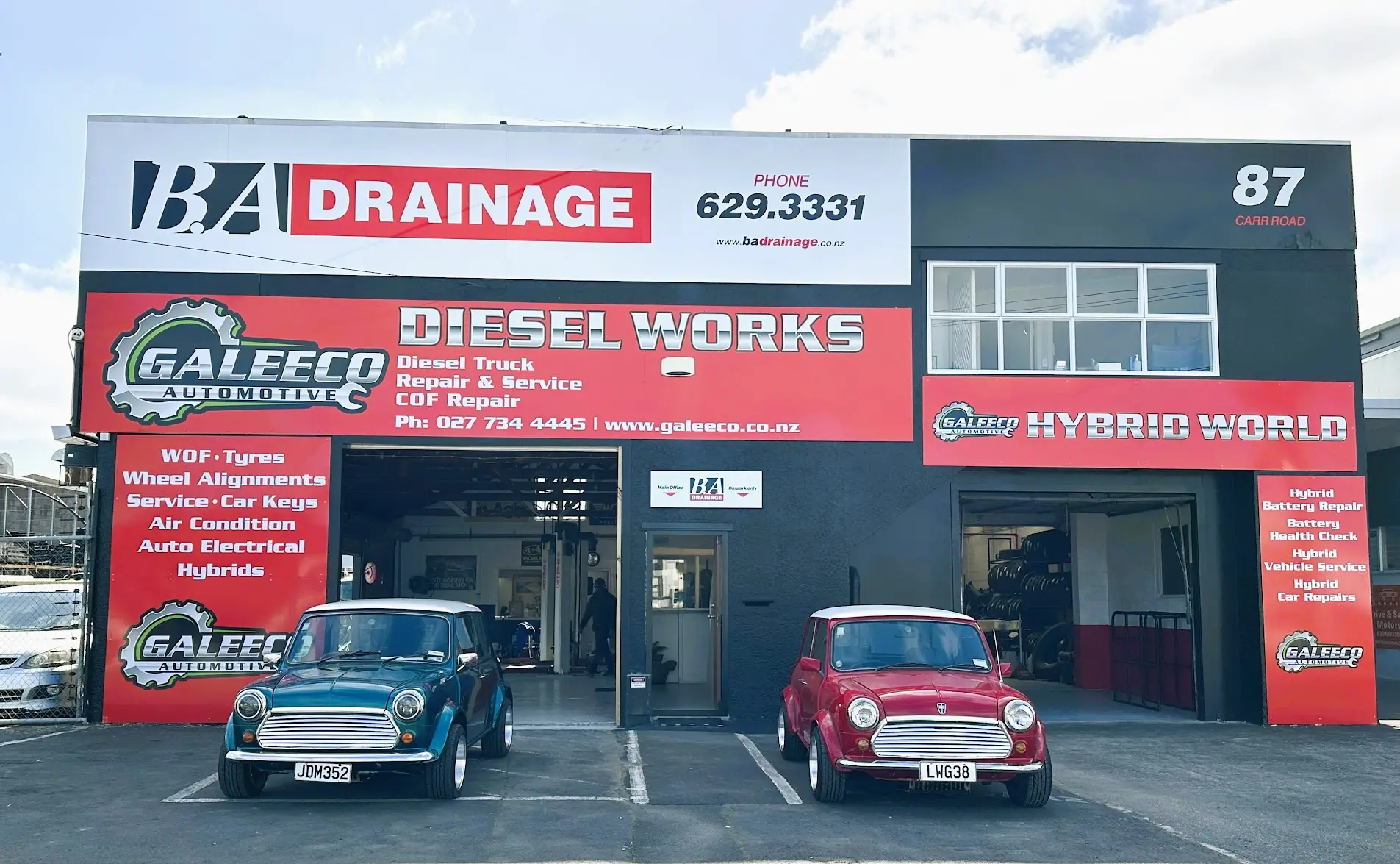 Galeeco Mt Roskill Branch front
